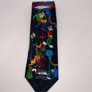 Colorful Cartoon Character Necktie